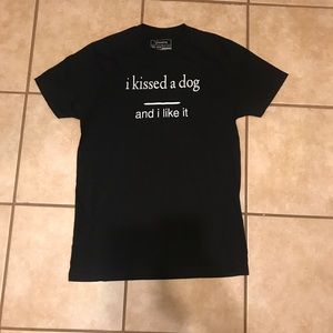 I kissed a dog and I like it tee